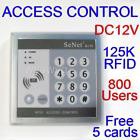 CONTROLO DE ACESSO POR RFID CARTÃO OU PASSWORD