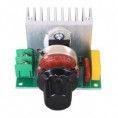 Regulador de Tensão 3800w 0-220V lâmpadas / velocidade / tensão / temp Controle