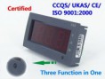 AC Combo Medidor 3 in 1 Amp Volt Frequency 600V 100A 100Hz 