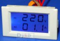 Digital AC 300V 0-100A Blue LCD Amp Volt Ammeter voltage Panel Meter 110v 220v