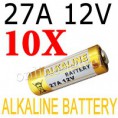 10PCS. PILHAS ALKALINAS 27A 12V